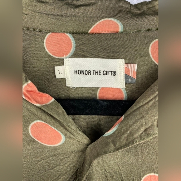 Honor The Gift Century Camp Button-Up Shirt Size L Viscose‎ - Picture 2 of 8